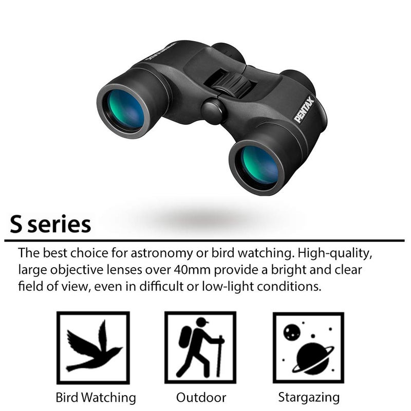 Pentax SP 8x40 Binoculars (Black) - Image 5